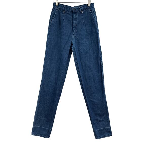 VTG Rocky Mountain Jeans 27x34 Western Cowgirl Bareback Rodeo 90s Rancher Tall - Picture 1 of 15